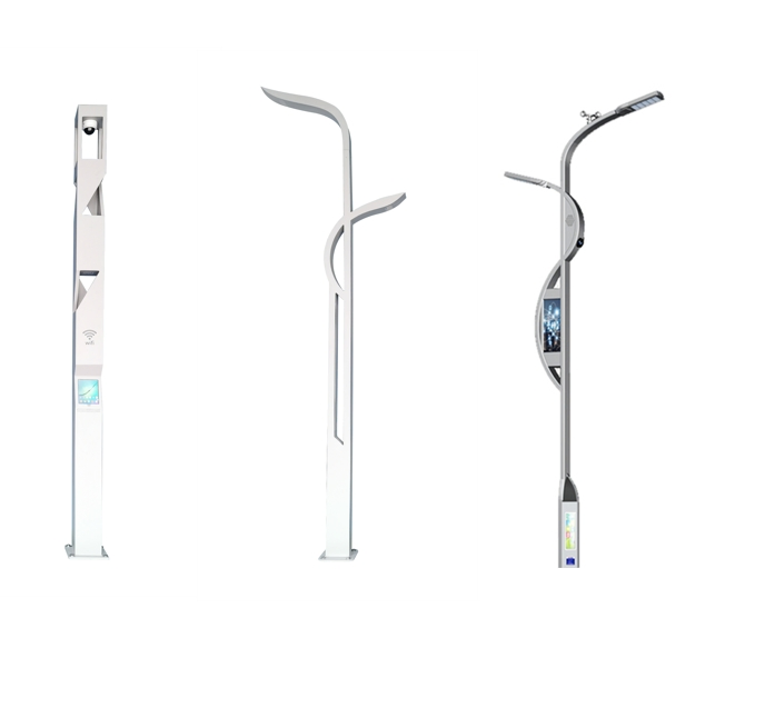 Smart Street Lighting System with Air Quality Monitoring Features