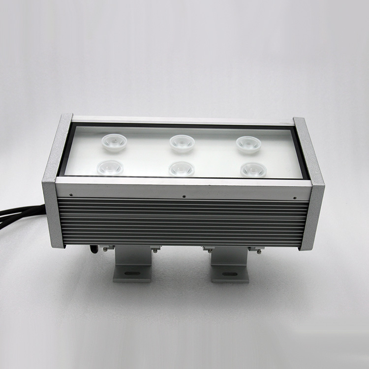 DMX Waterproof Outdoor Exterior Recessed Architectural Facade RGB/RGBW Linear Wall Washer Light