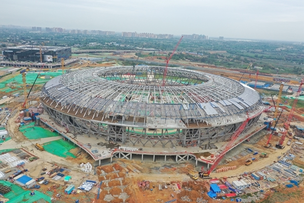 Low-Cost Affordable Ultra-Stong Steel Framework Sports Building Stadium