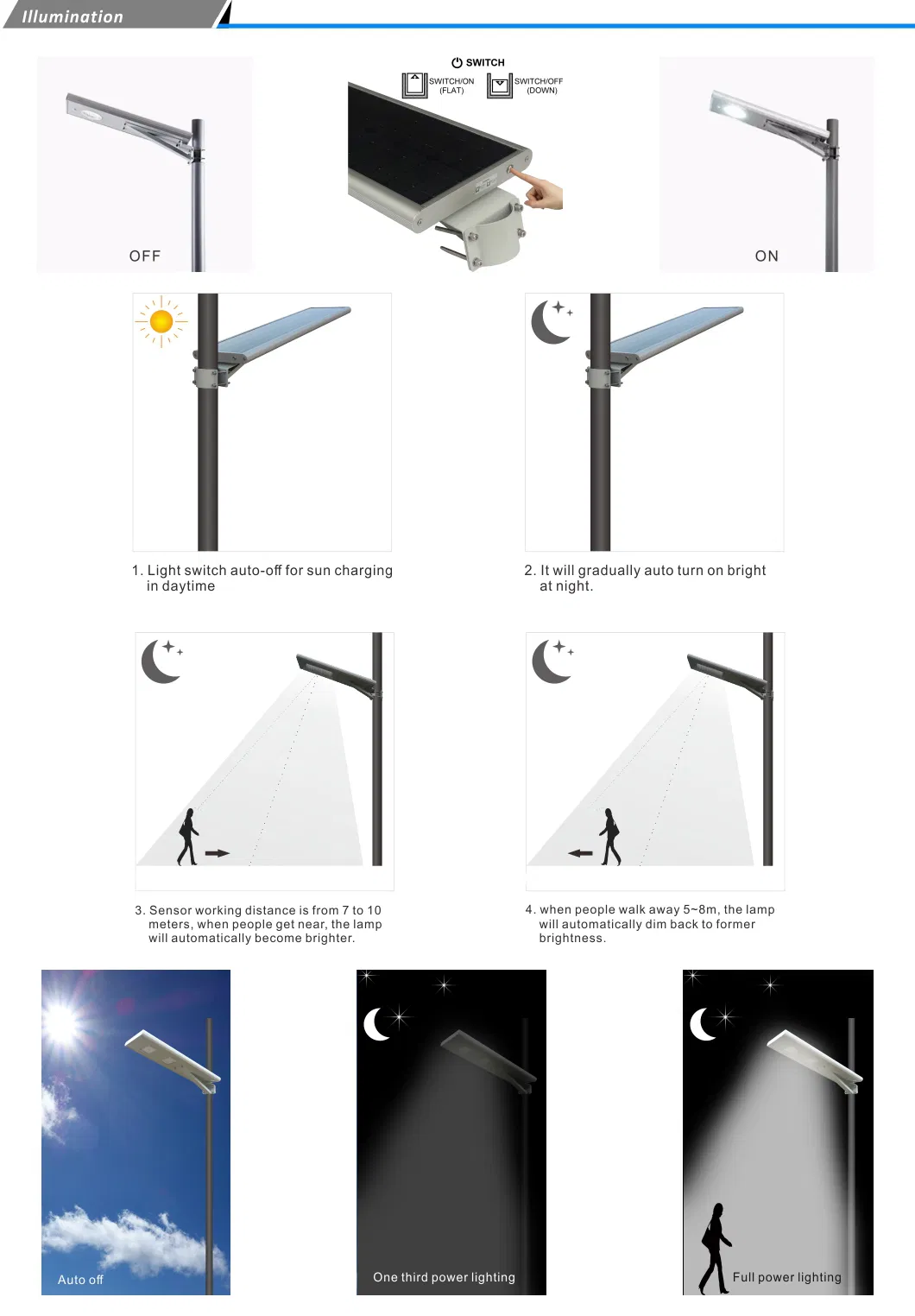 Solar Street Light Display 3