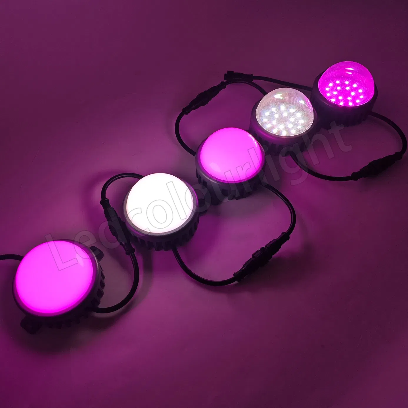 Pixel Point LED Light 100mm Aluminum Base Stage Lighting Architectural Facade Lighting