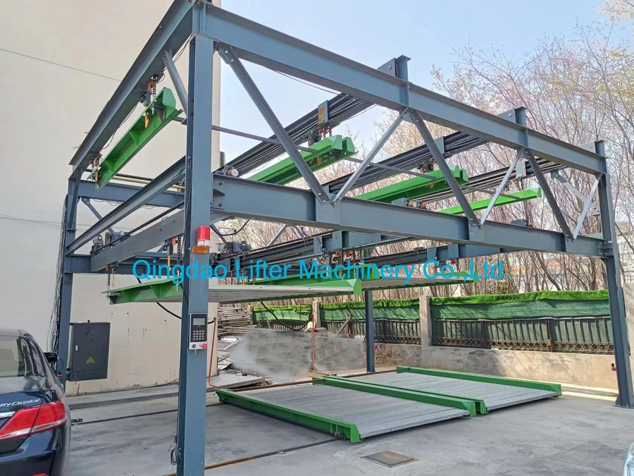 3-Storey 3-Dimensional Automated Parking System Multilevel Stacked Parking