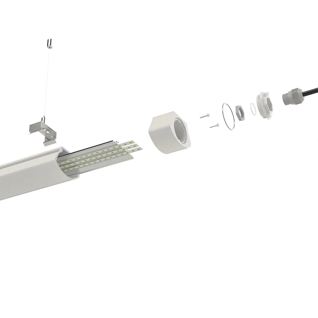 IP65 Semi Outdoor Place Use LED Tunnel Tri-Proof Lighting for Stadium/Exhibition Hall/Pier
