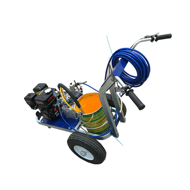 Precision Cold Paint Road Markers for Campus Pedestrian Path Planning