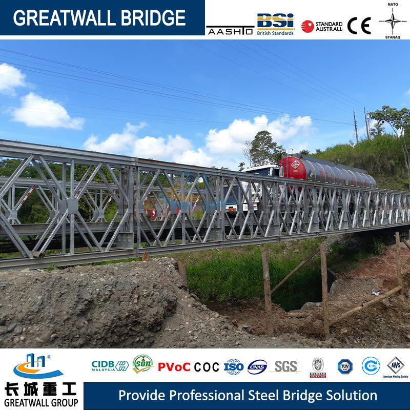 Steel Bailey Panel Bridge of Modular and Prefabricated China Manufacturer