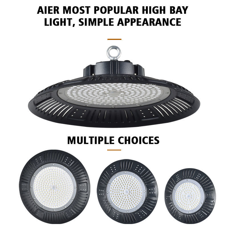 Ultra Bright UFO LED High Bay Lighting for Industrial Spaces