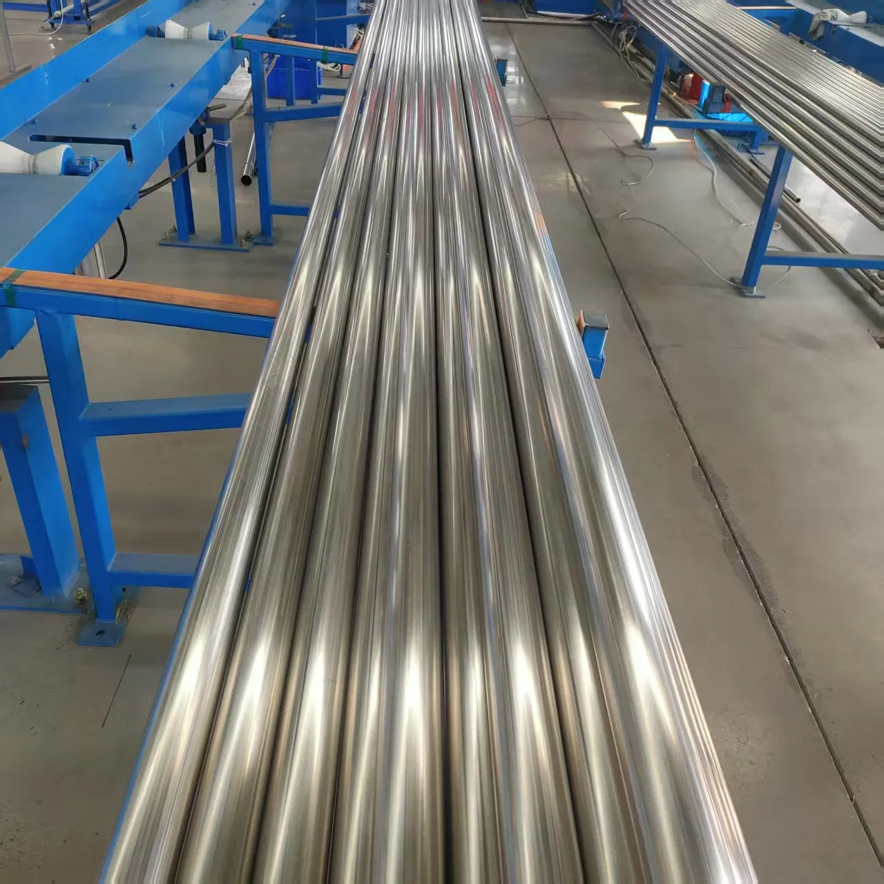 Pickled and Brushed S31668 Stainless Steel Round Pipe for Underwater Hydrophone Array and Geophone Streamer Frames