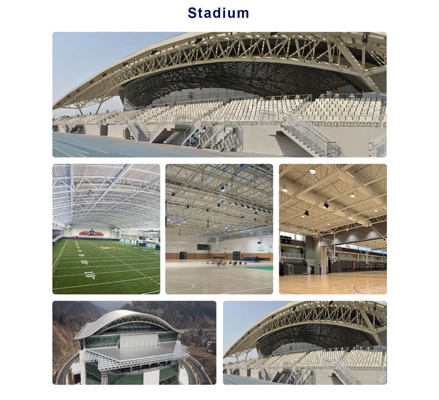 Stadium Steel Structure Details