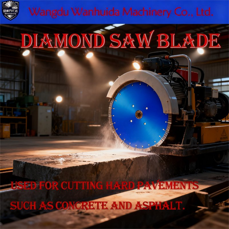 High-Toughness Diamond Sidewalk Cutting Blades with Wear-Resistant Tips for Pedestrian Path Expansion