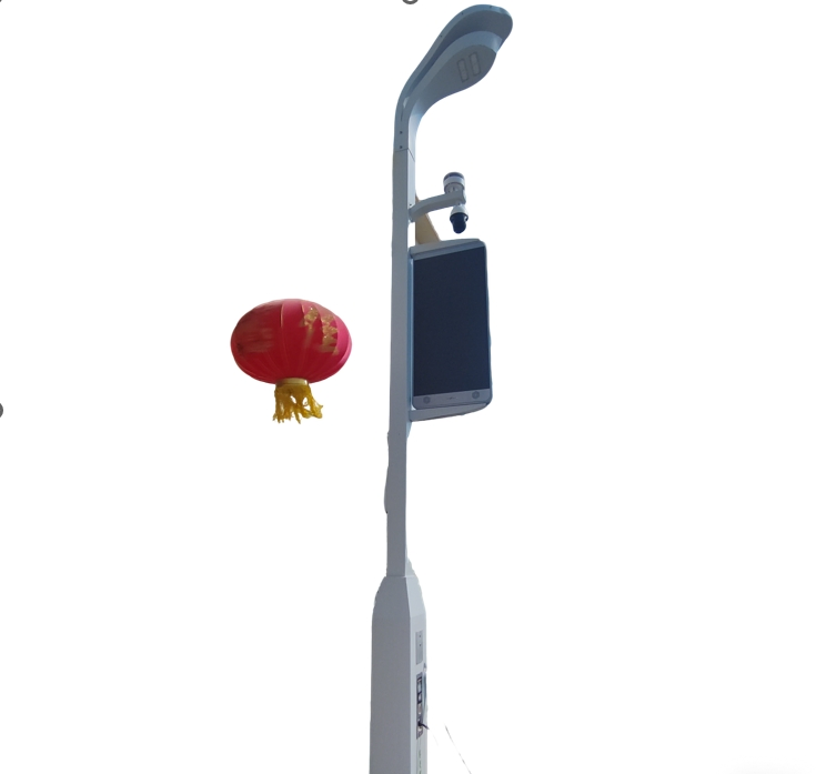 Intelligent Smart Street Lighting System with Integrated Cameras