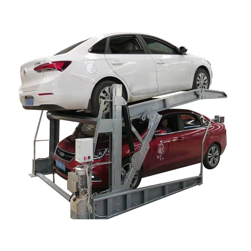 New Type Hydraulic Vertical Lifting Two Post Car Parking Equipment