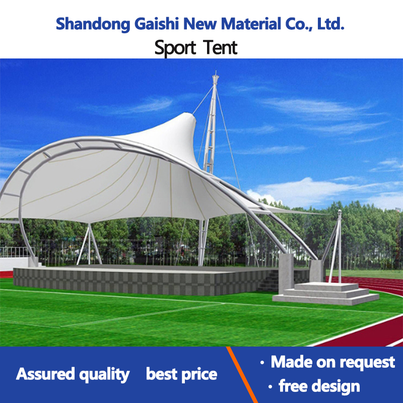 High Quality Structure Membrane Tent Sport Padel Court Stadium for Sunshade Waterproof
