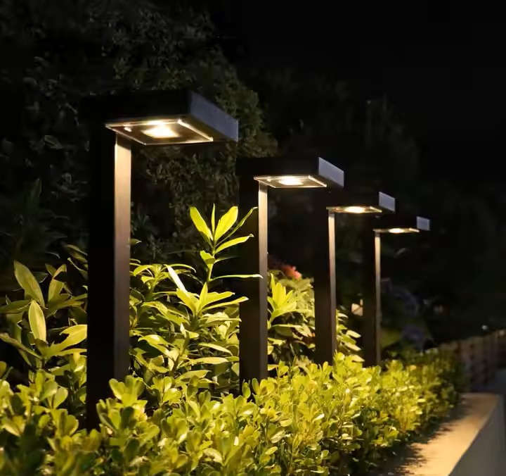 Solar Path Light Super Bright Warm White Solar Light Outdoor Path Sidewalk Lane Pedestrian Path Light