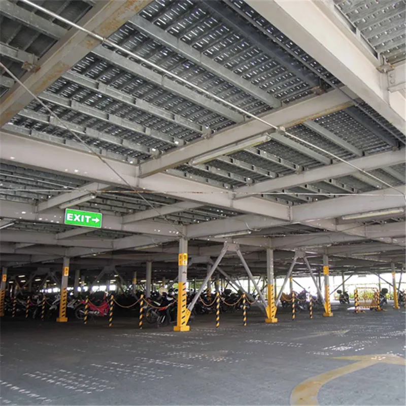 Multi Story Steel Structure Parking Lot for Cars and Motorcycles