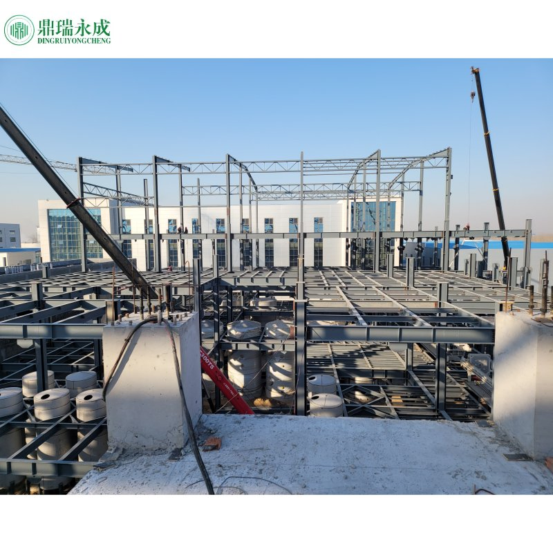 Prefabricated Steel Structure Sports Hall/Basketball Stadium with Steel Framework