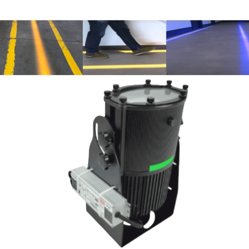 LED Line Projector Lamp for Construction Sites Pedestrian Path Marking