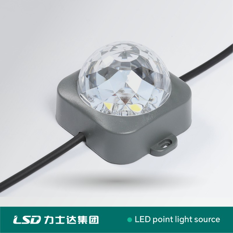 DMX512 LED Pixel Point Light IP67 Waterproof for Architectural Facade Lighting