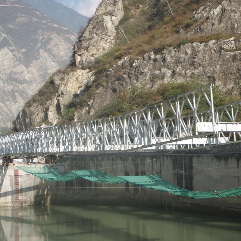 Made in China Price Steel Bailey Suspension Bridge Prefabricated Modern Design