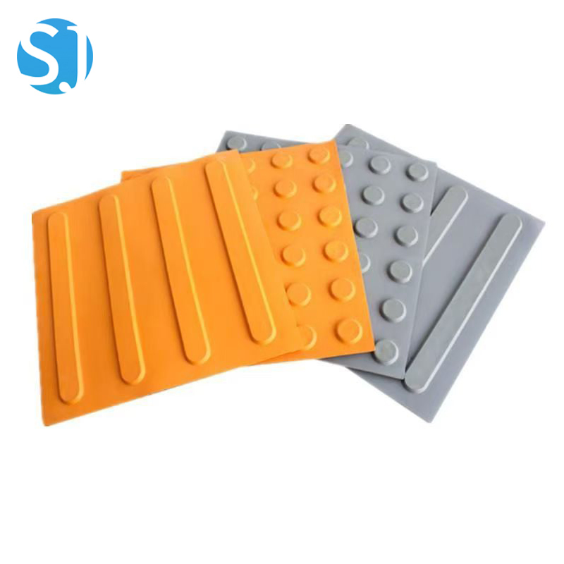 PVC Tactile Paving Tile Cost-Effective Tgsi Tactile Indicator for Blind Path Pedestrian Safety Detectable Warning Surface