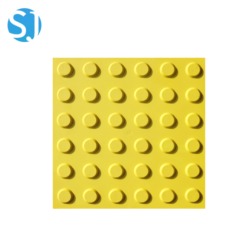 PVC Tactile Paving Tile Cost-Effective Tgsi Tactile Indicator for Blind Path Pedestrian Safety Detectable Warning Surface