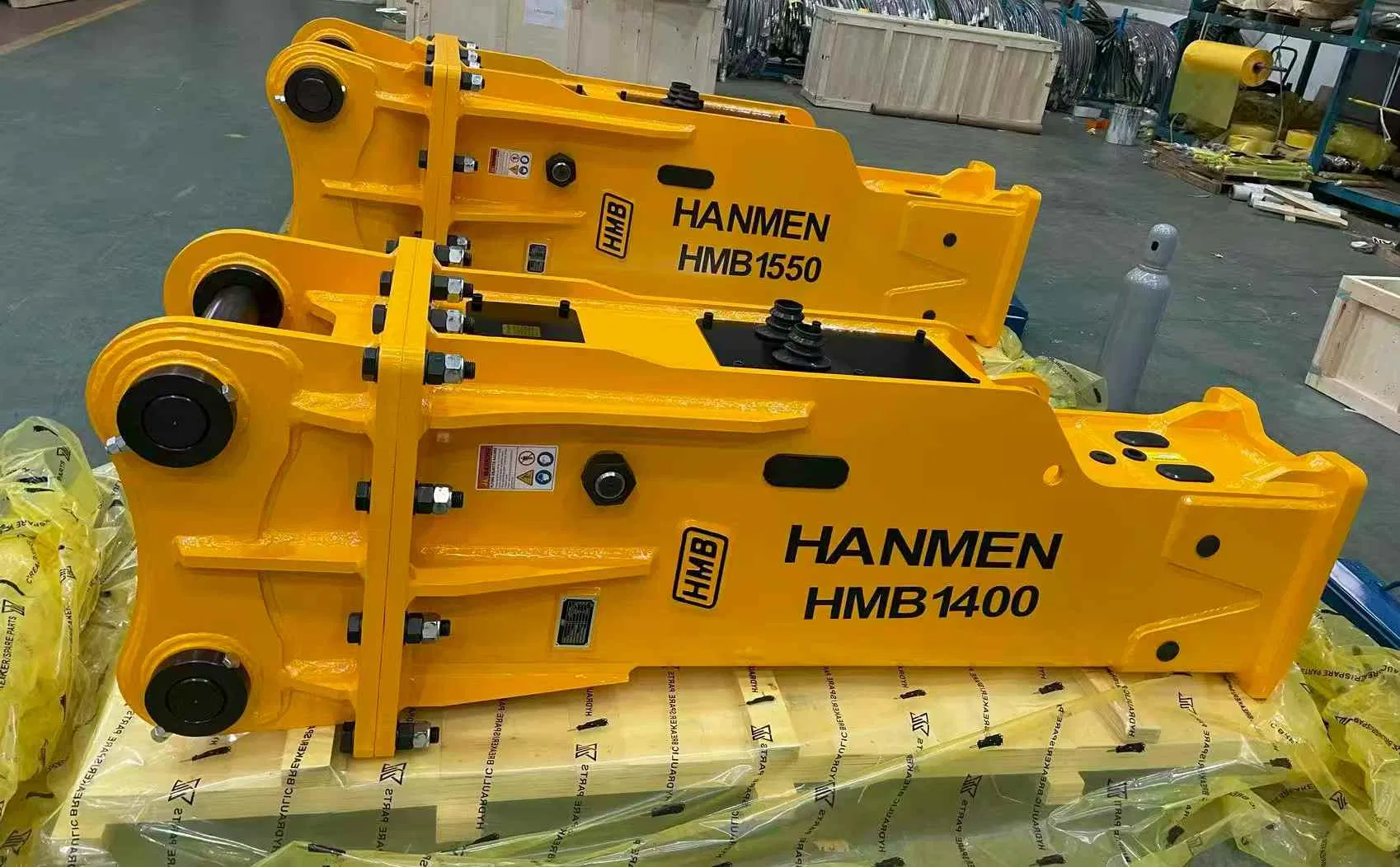 PC200 CE ISO Hydraulic Stone Underwater Breaking Breaker Hammer for Excavator Loader