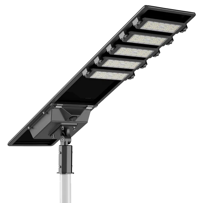 Factory Priced Outdoor Aluminum Park Pedestrian Path Pole Lights Solar LED Garden Lights