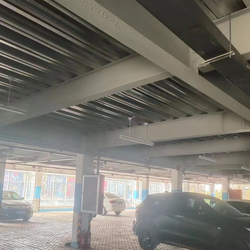 Cheap Prefabricated Steel Structure Industrial Building Design Prefab Car Parking