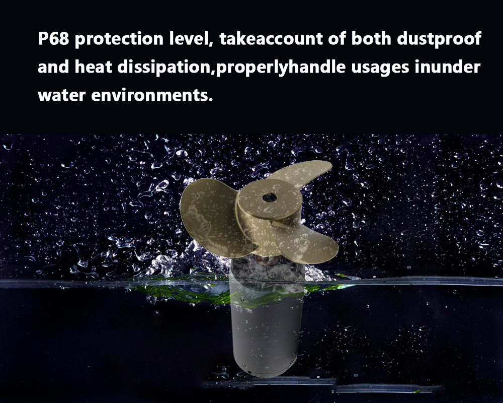 55kg Thrust 75141 DC Brushless Motor IP68 Underwater Thruster Propulsion System for Fliteboard/Efoil/Ehydrofoil