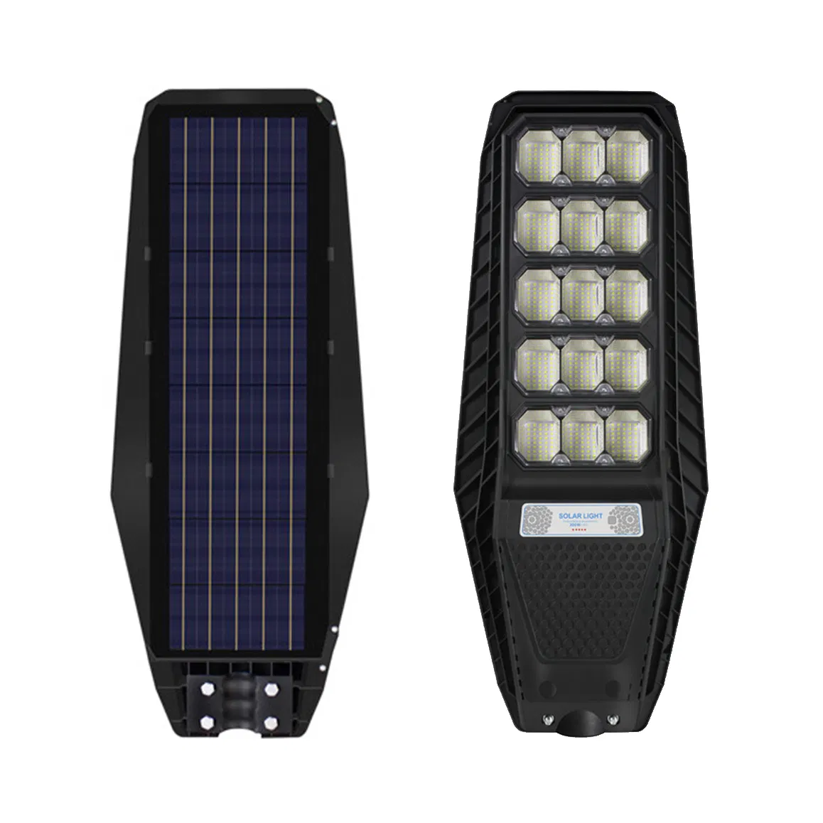 Waterproof All in One Integrated LED 80 Watts Street Light Outdoor Main Road Pedestrian Path 60W Solar Induction Lamp