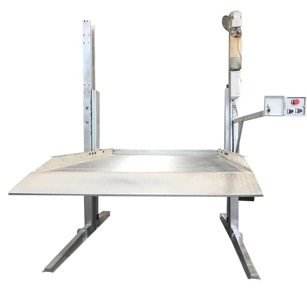 Factory Outlets 2 Post Car Parker Platform Parking Lift System