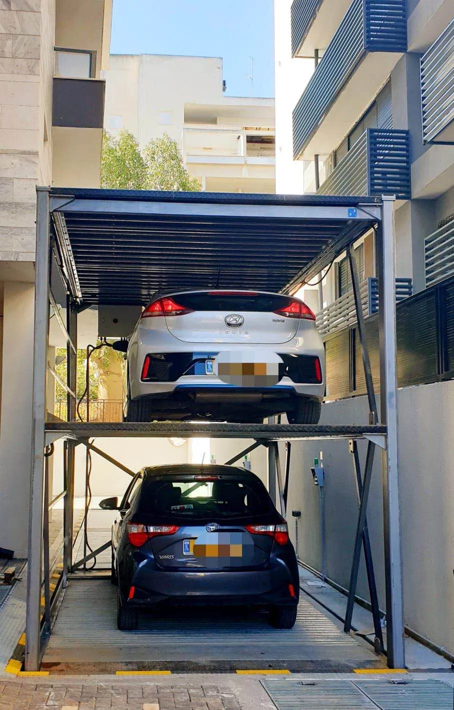 Hydraulic pit car parking system garage auto storage equipment vertical customized vehicle parking lift underground stacker parking