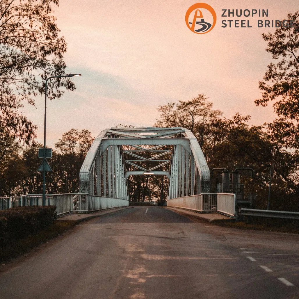 Lightweight Steel Bridge for Pedestrian and Bicycle Path Travel