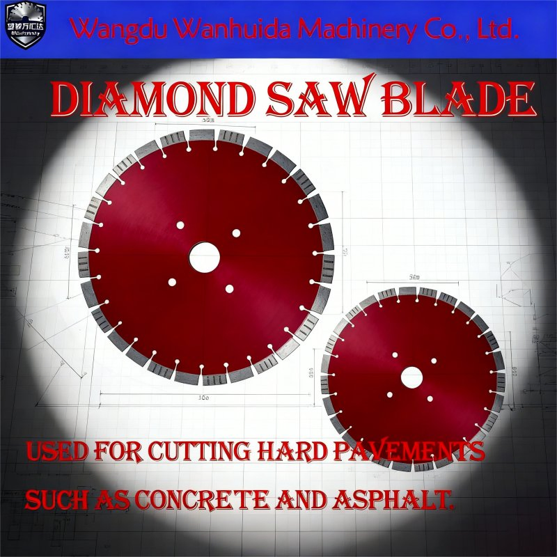 Edge-Stable Diamond Sidewalk Cutting Blades with Reinforced Core for Pedestrian Path Renovation