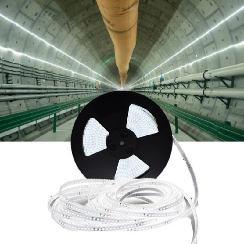 Outdoor Tunnel Mine Basement Tower Crane Lighting