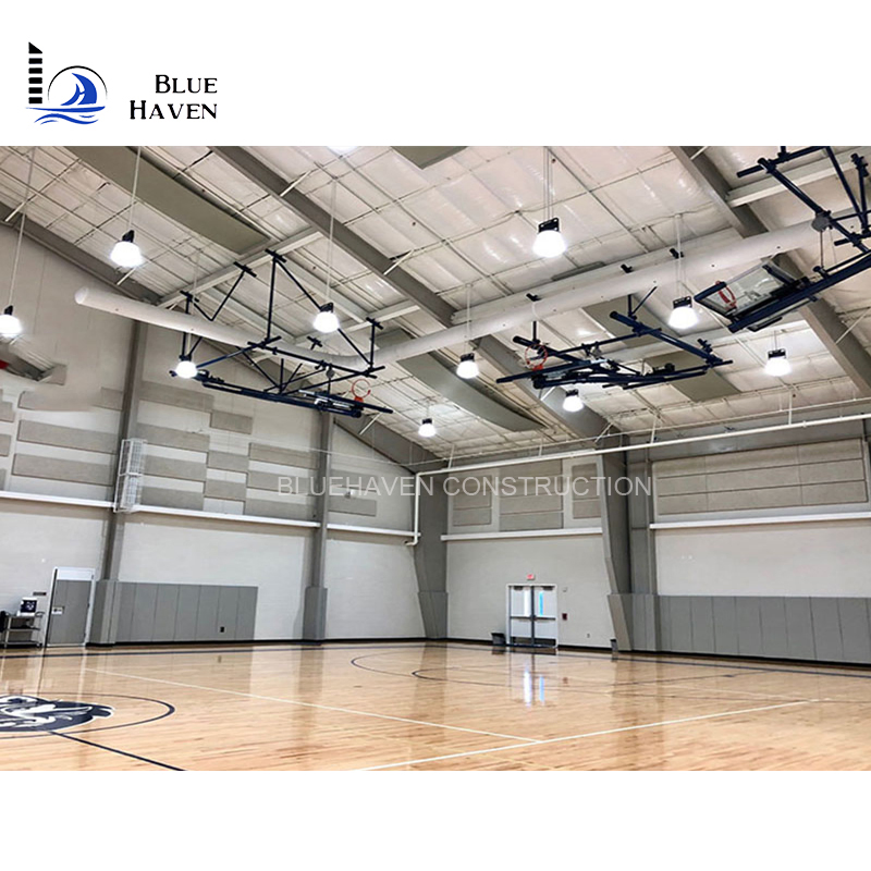 Steel Construction Stadium Light Steel Frame Structure Sports Stadium