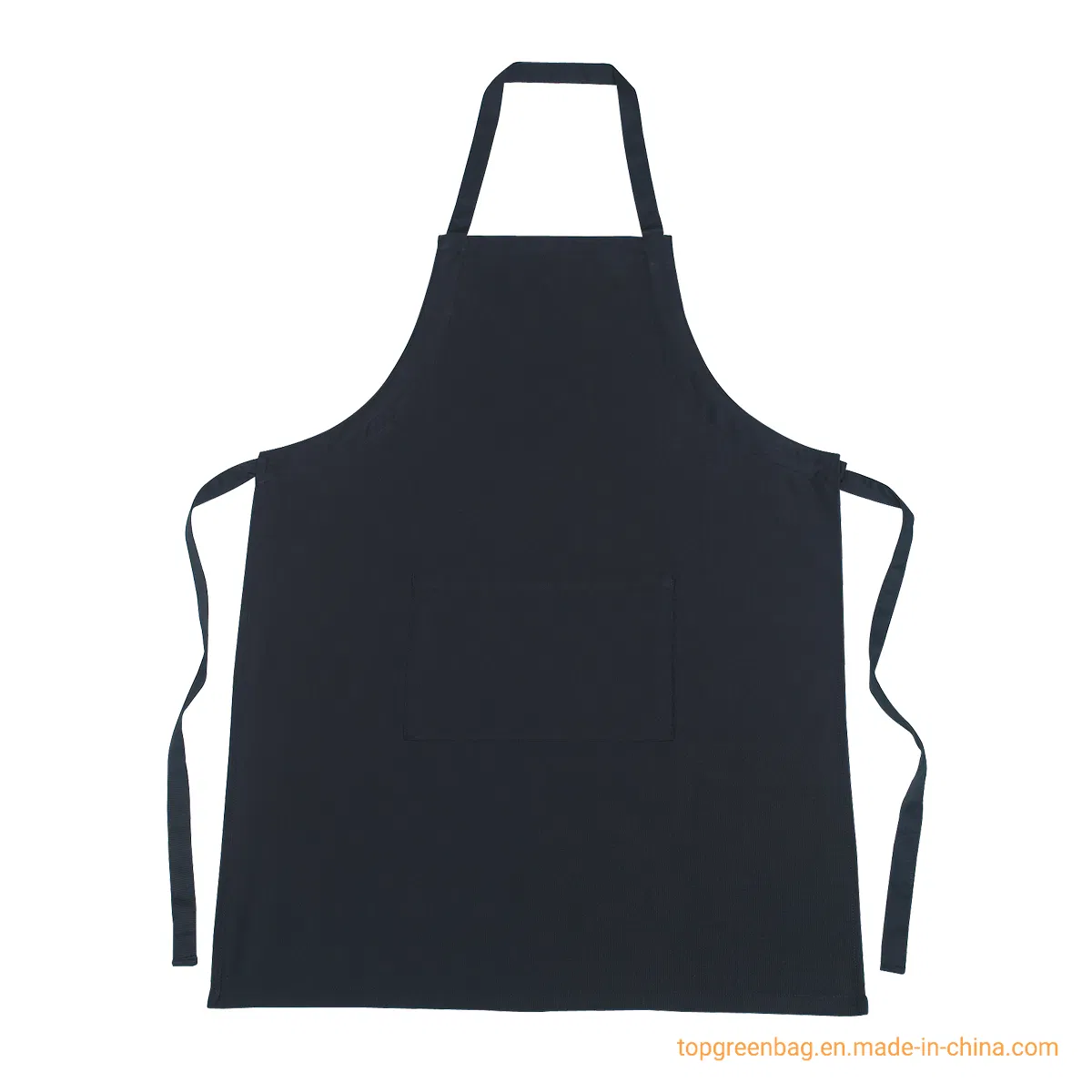 Custom Promotion Printed Restaurant Nonwoven Polyester Canvas Cotton Chef Cooking Kitchen Apron