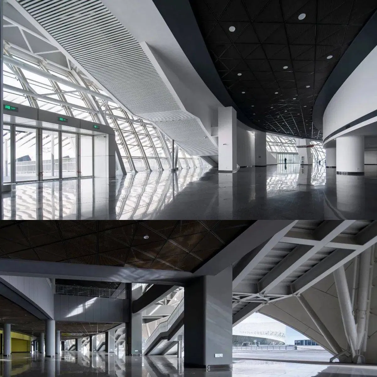 Modern Design Rubber Running Track Prefabricated Steel Structure Frame School Sport Stadium for Football Basketball Concert Stadium