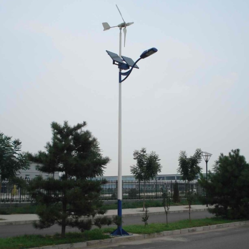 All-in-One Solar Outdoor Lighting Smart Solar Wind Hybrid LED Street Light System