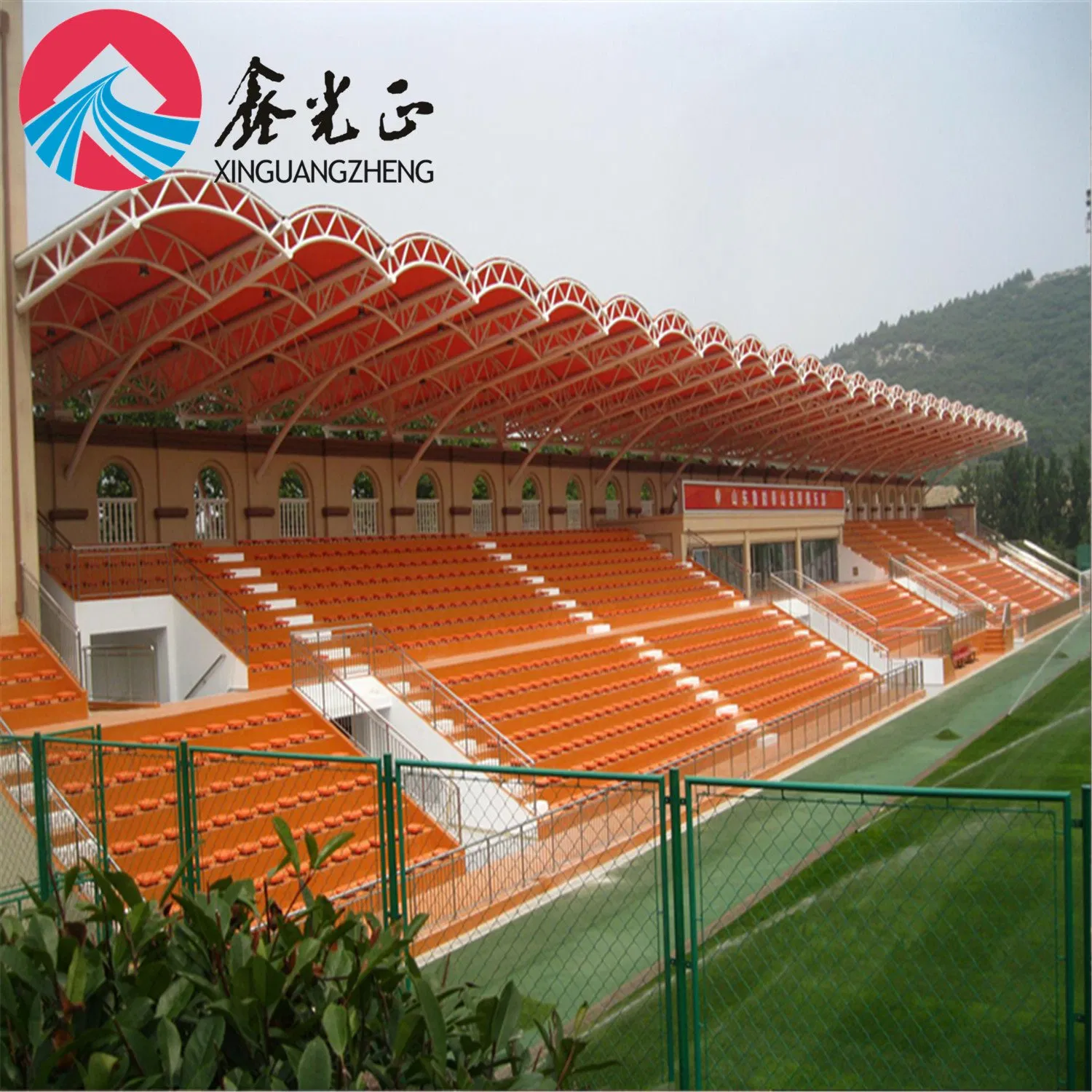 Prefabricated Structure Steel Sports Hall Basketball Gym Football Stadium