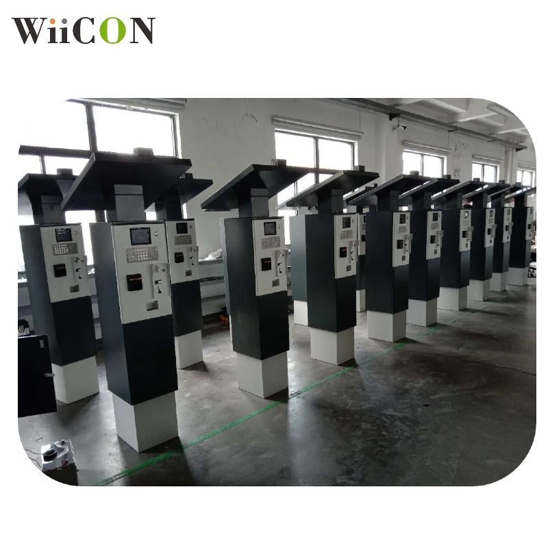 Versatile on-Street Parking Payment Machine for Coins and Banknotes