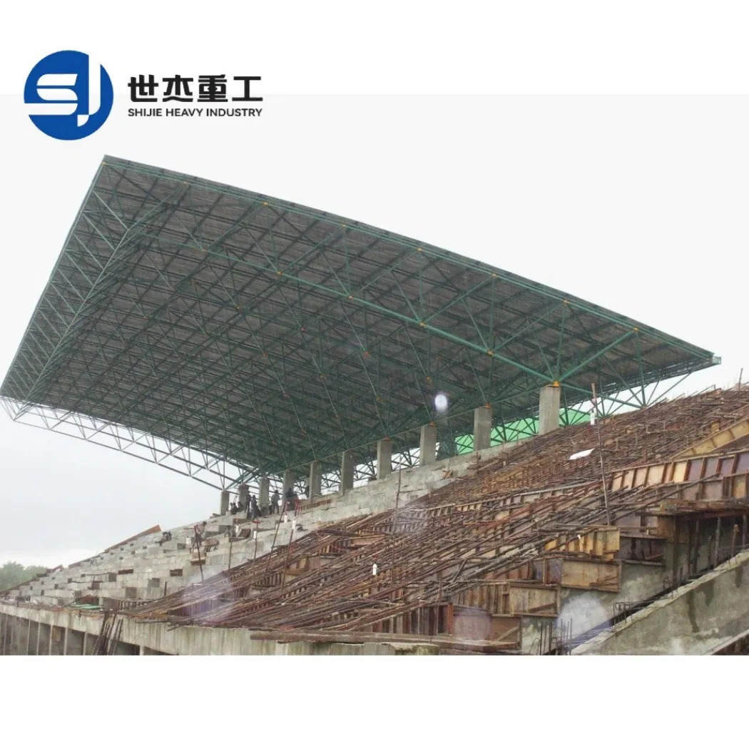 Industrial Design Style Prefab Steel Space Frame Roof Gymnasium Hall Building Indoor Basketball &amp; Tennis Sports Stadium