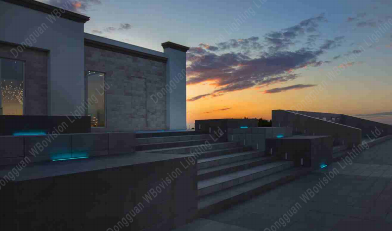 Outdoor IP67 24W 1000mm Linear LED Underground up Light for Architectural Facade