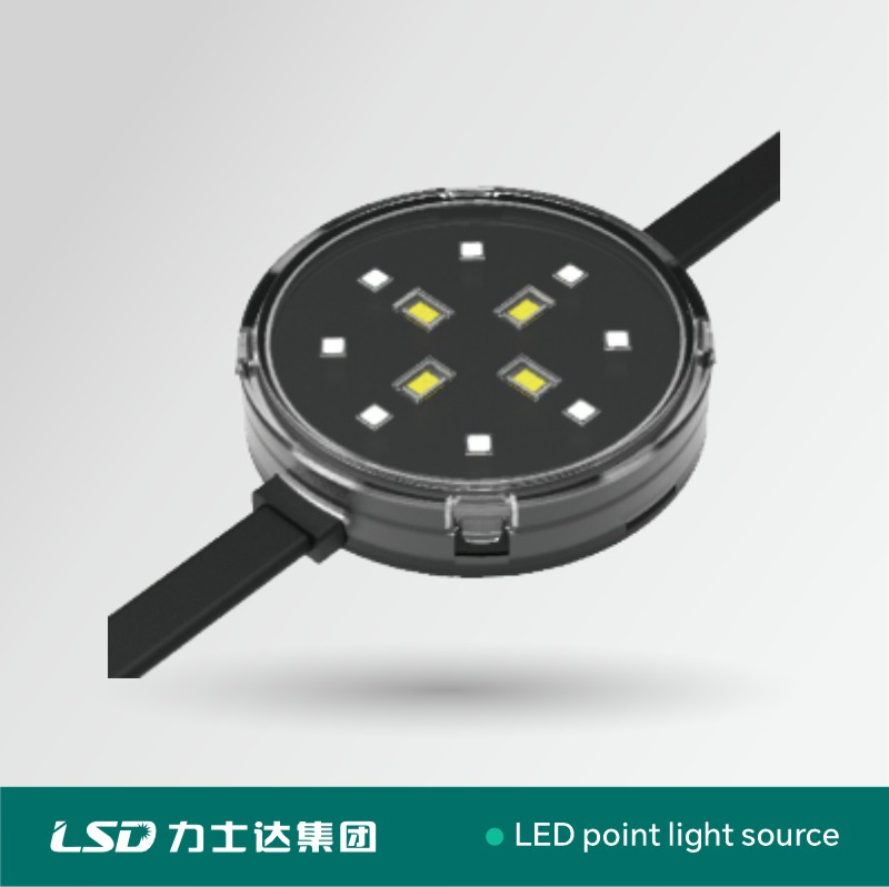 DMX512 LED Pixel Point Light IP67 Waterproof for Architectural Facade Lighting