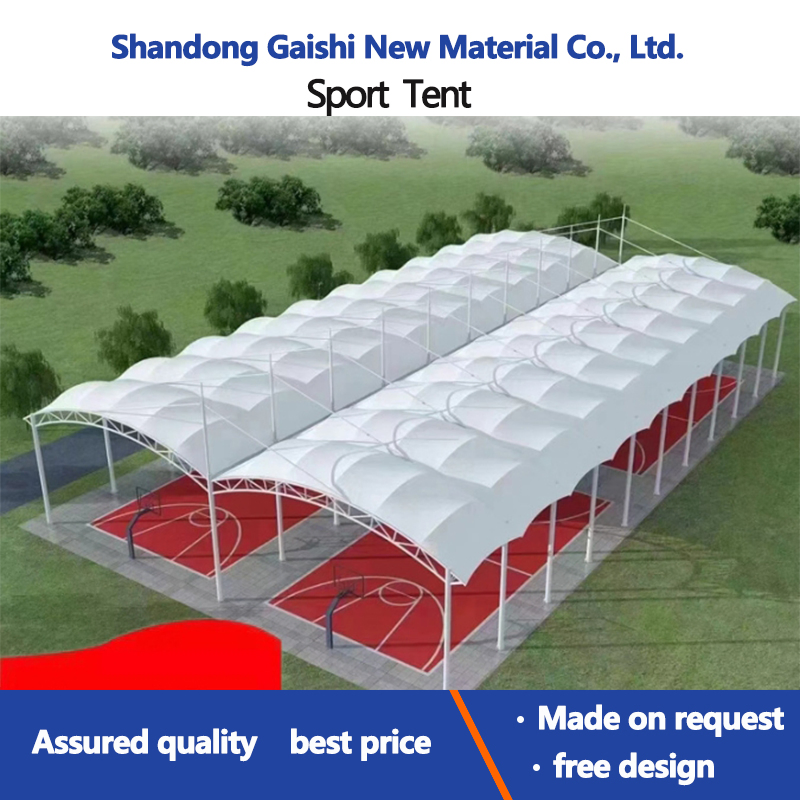 High Quality Structure Membrane Tent Sport Padel Court Stadium for Sunshade Waterproof