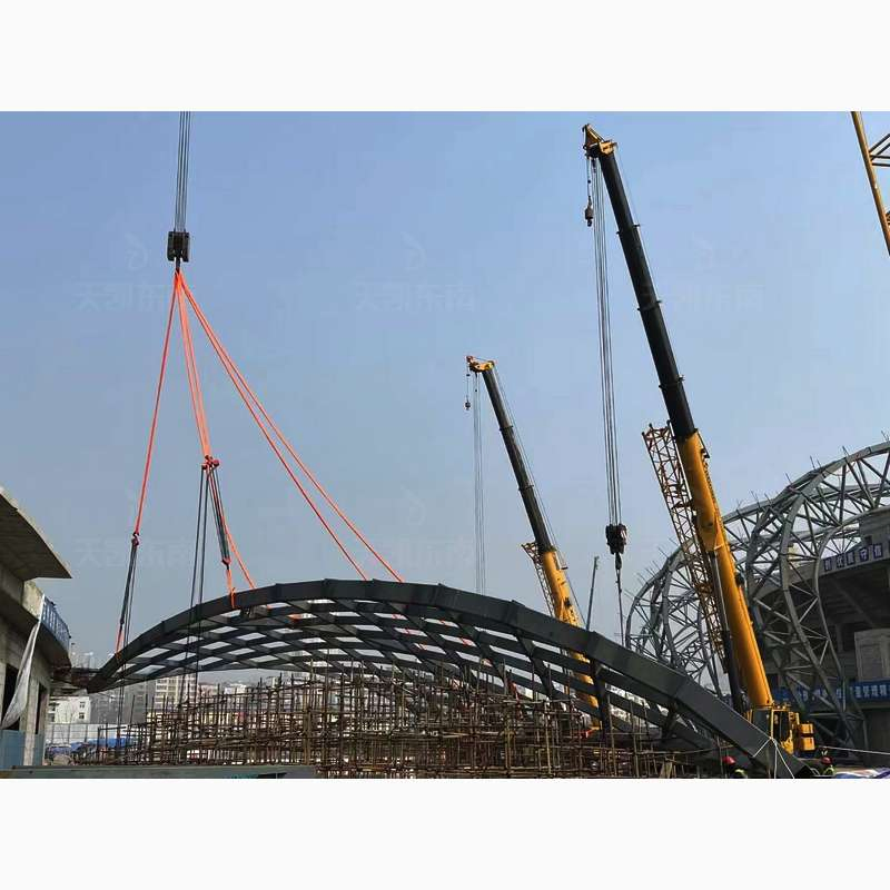 High-Capacity Steel Structure Stadium for Professional Sports Amenities