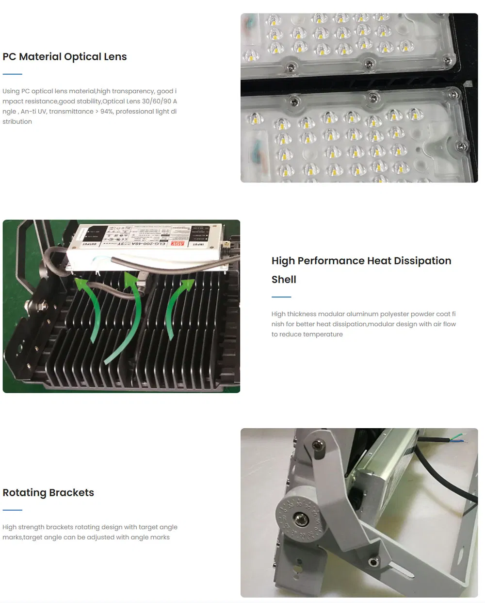 Flood Light Features