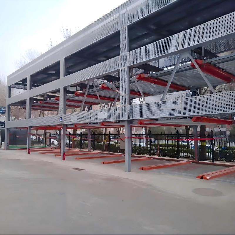 3-6-Level Lifting-Horizontal Mechanical Parking System Multi-Floor Car Puzzle Parking Equipment