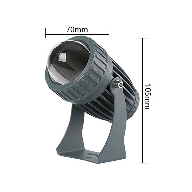 Outdoor Architectural Landscape Lighting 10W DMX Facade LED Wall Washer Spotlight AC220V Warm White Exterior Floodlight