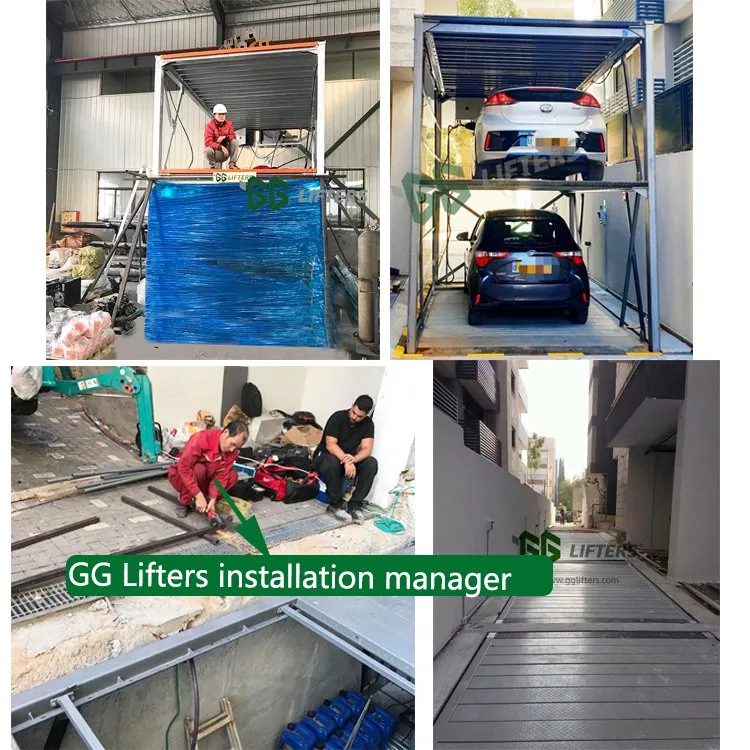 Vehicle parking equipment