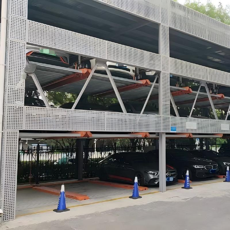 3-6-Level Lifting-Horizontal Mechanical Parking System Multi-Floor Car Puzzle Parking Equipment